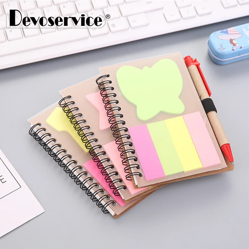 A6 Cute Notebooks Notebook Paper Coil/Spiral Journals Lined Paper Students Supplies Stationery Office School Supplies