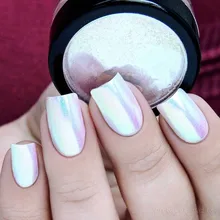 MAXIMA 0.2g Shell Pearl Nail Powder iridescent Chameleon Neon Nail Glitter Chrome Mermaid Powder DIY Pigment Manicure Decoration