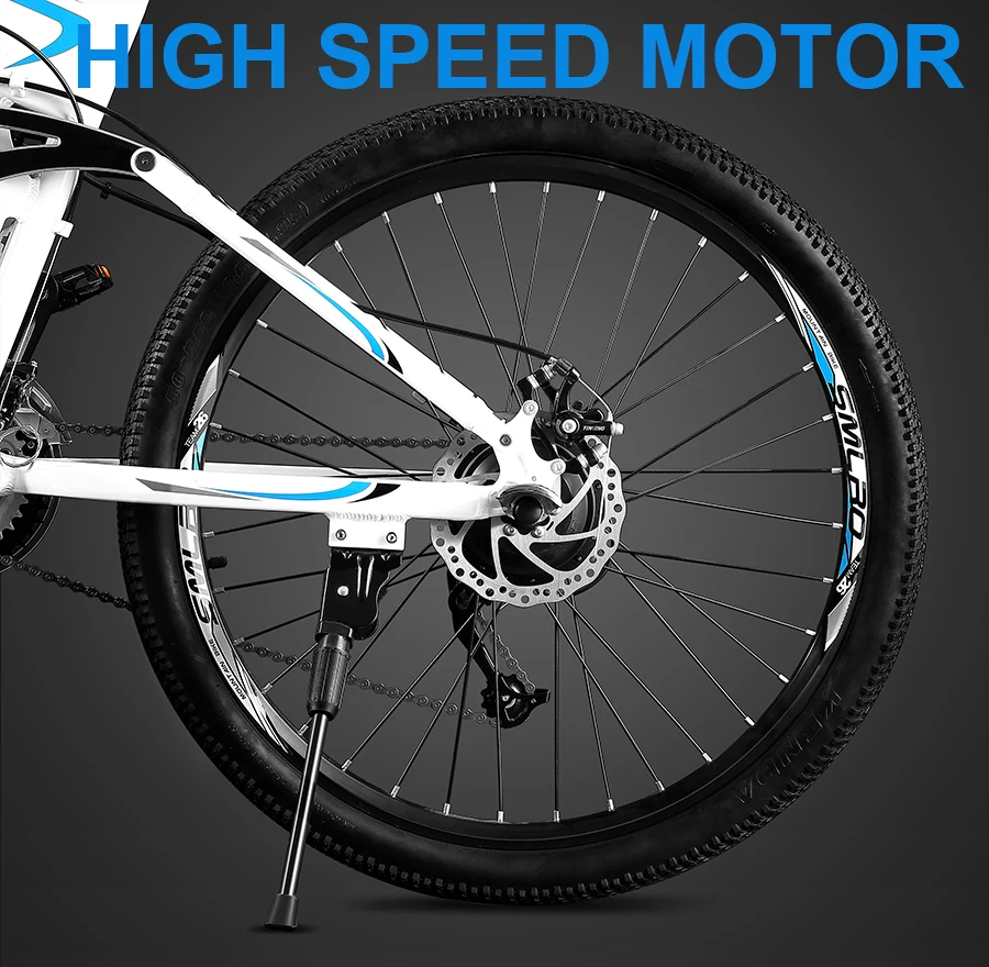 Perfect 26 Inch Electric Mountain Bike Hidden 48v Lithium Battery 350w Electric Bicycle Battery Power Instead Of Walking Ebike 10