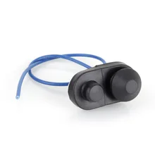 Interrupteur de lampe de porte intérieure | Bouton de pression de voiture universel, étanche véhicule pièces intérieures accessoires de voiture