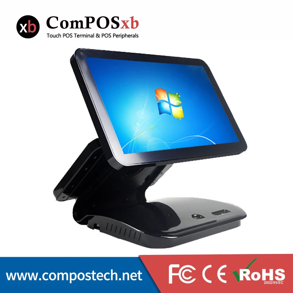 15.6" Cash Register/Billing Machine/Epos System Windows 7 Test Version OS Point Of Sale All In