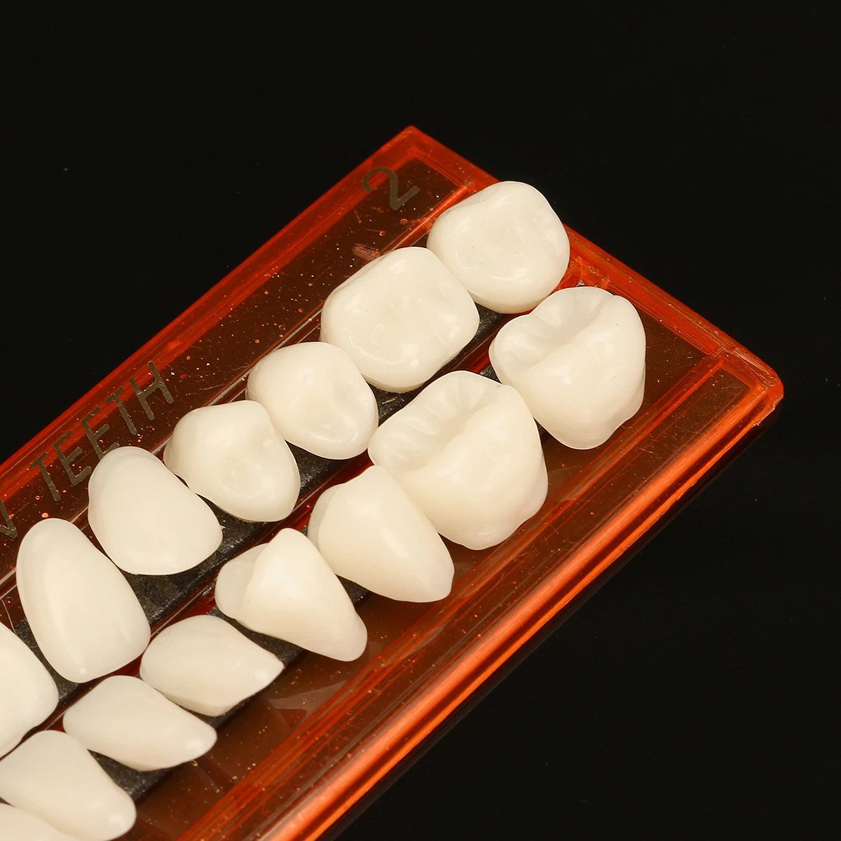 28 PCS Acrylic Resin Denture Dental Teeth Full Upper Lower Shade Oral