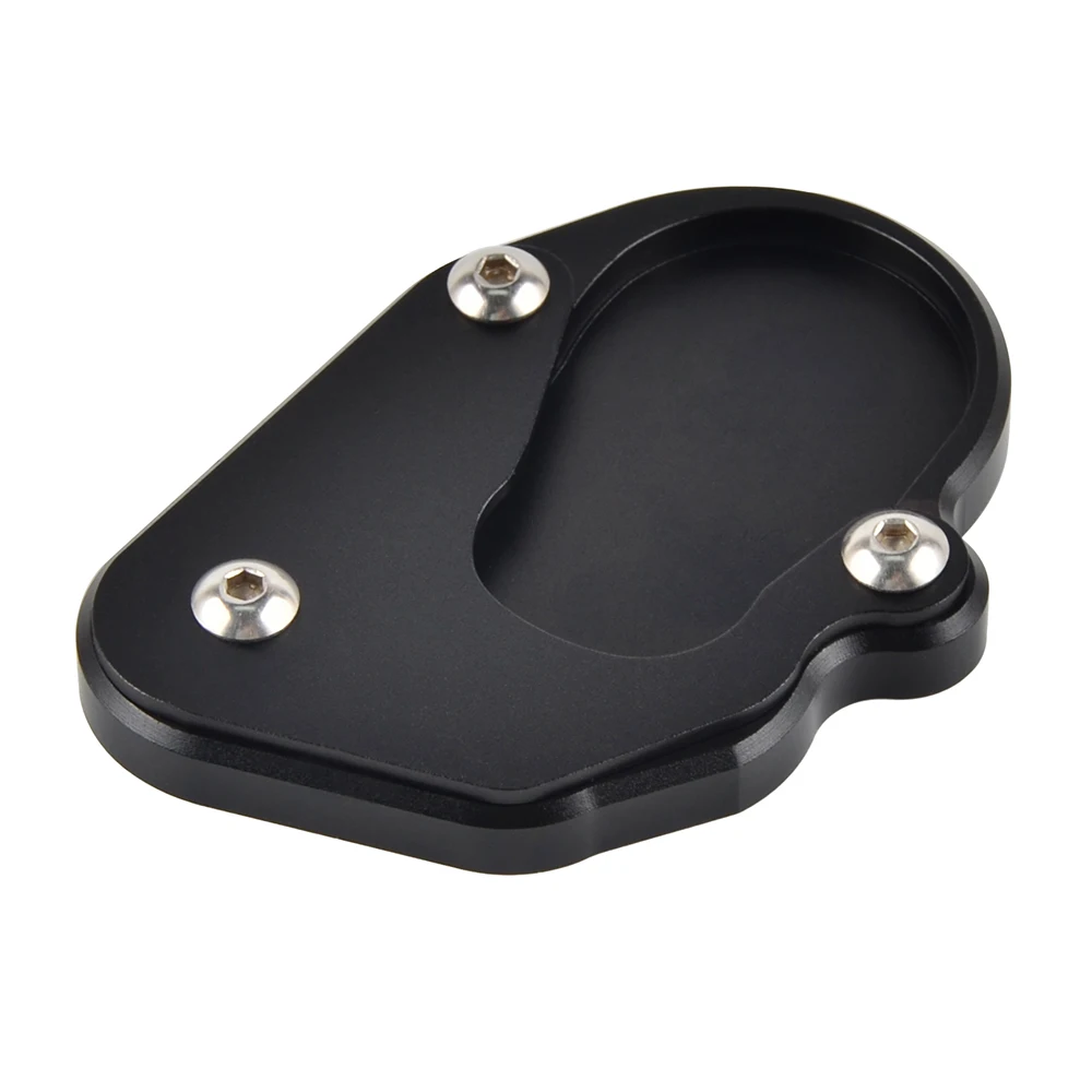  Motorcycle Kickstand Side Stand Enlarger Plate Extension Pad For BMW F750GS F850GS F 750 850 GS 201