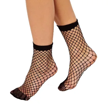 

Fashion women highly stretchable sock girls breathable fishnet socks femme meias soft sexy ladies calcetines