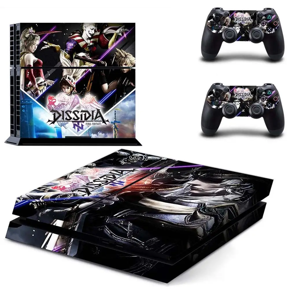 DISSIDIA FINAL FANTASY виниловые наклейки для PS4 для sony playstation 4 консоли и контроллера - Цвет: GYTM1379