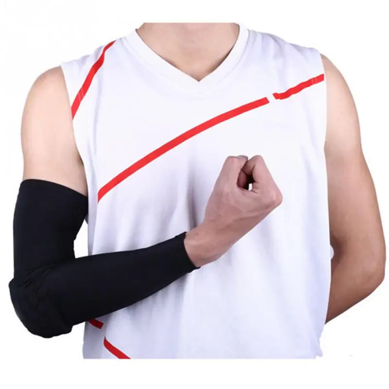 

1Pc Polyester Honeycomb Style Arm Sleeve Anti-Crash Elbow Protective Pad Prevent Slippery Arm Guard For Basketball
