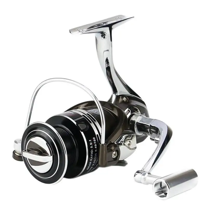

13BB Ball Bearings Spinning Fishing Reel L/R Exchange Handle Arm Rod Wheel Baitcasting 5.5:1 Gear Ratio Saltwater Freshwater