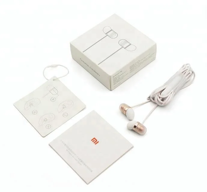 Xiaomi Mi Piston Air наушники с микрофоном удаленный силиконовый наушник для мобильных