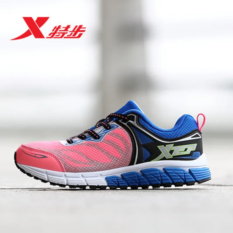 XTEP 2016 Breathable Running Shoes for Women Light Weight Mesh Trainers
