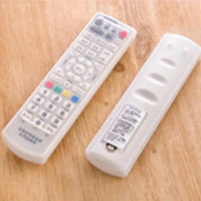 Waterproof Silicone Storage Bags TV Remote Control Dust Cover Protective Holder Organizer Home transparent Accessory