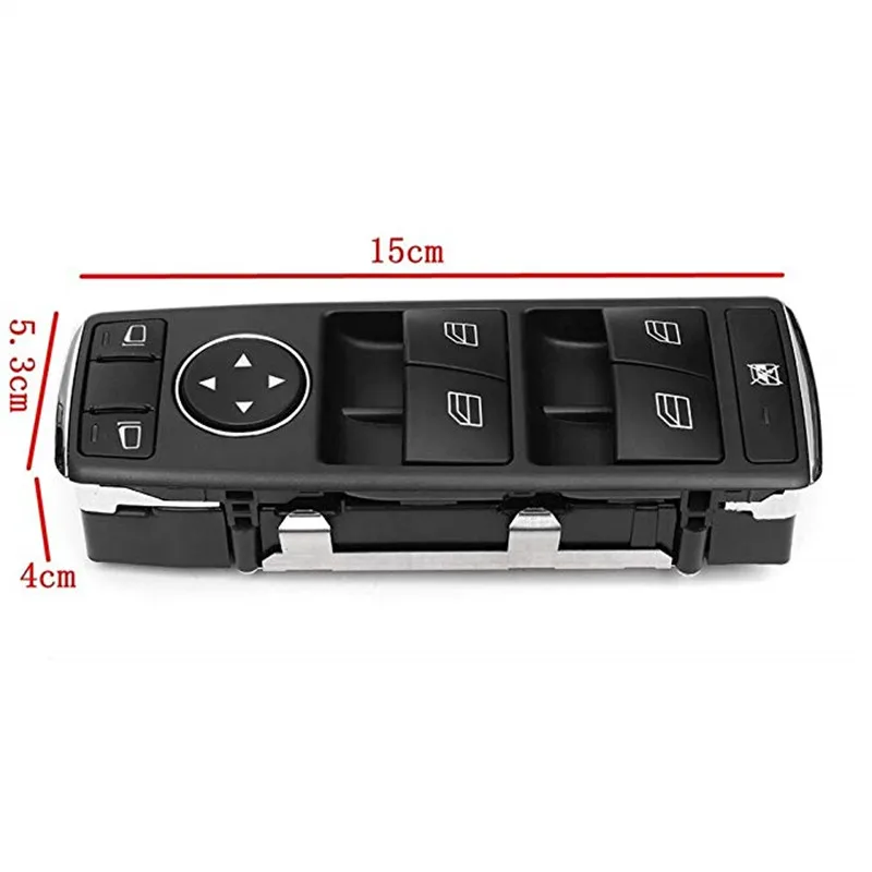 Переключатель окна передней левой двери для Mercedes Benz C250 C300 C350 A2049055302
