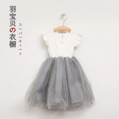 

2018 Children's Clothing Kids Dress Girls Cotton Tutu For Summer Quality Party Evening Clothes Child Costume