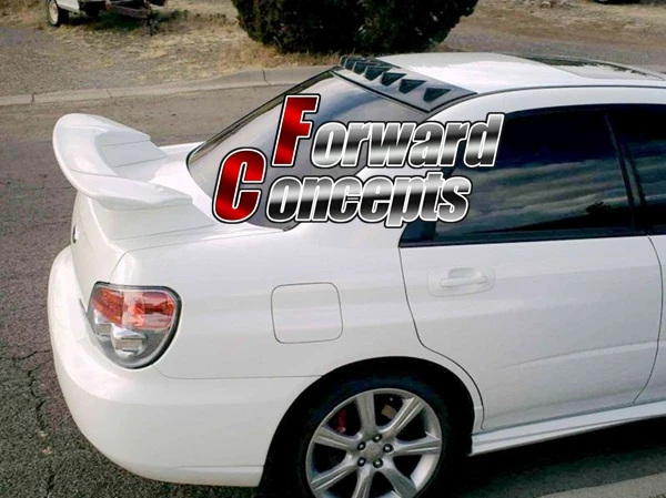 Вихревой генератор для заднего крыла из углеродного волокна IMPREZA 02 07 GD WRX STI|roof