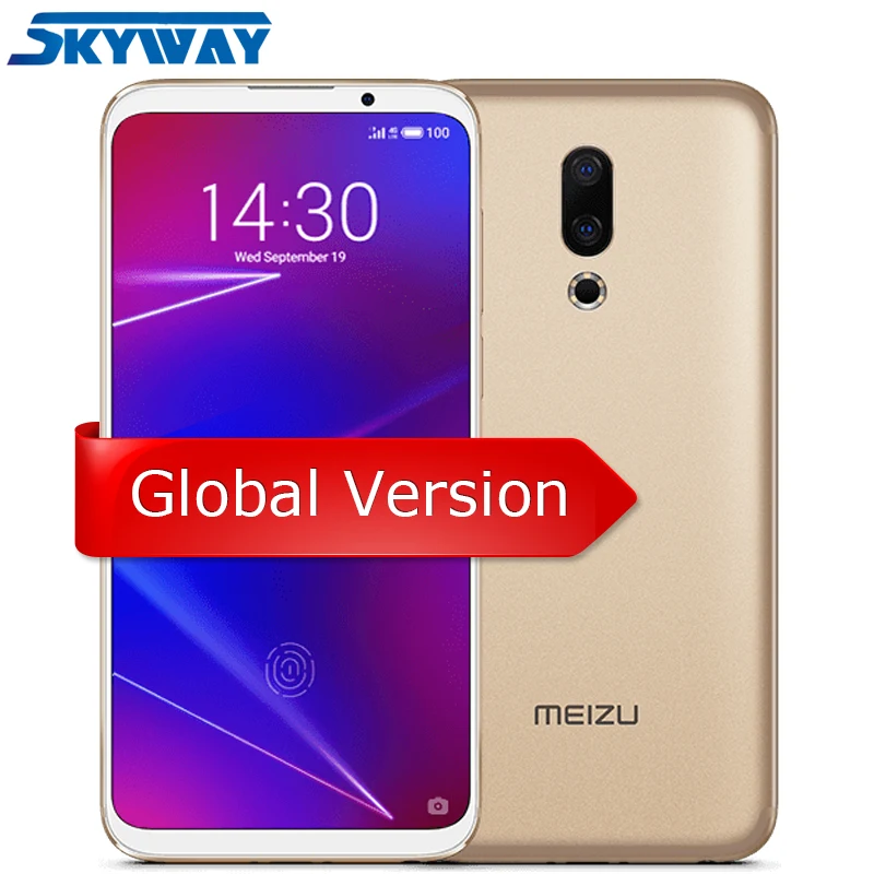 

Meizu 16 Global Version 6GB RAM 64GB ROM Smartphone Snapdragon 710 Octa Core 6.0" 2160x1080P Screen Fingerprint ID