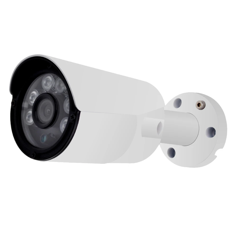 AZISHN 4MP ip-камера ONVIF H.265/H.264 25fps для наружного наблюдения IP66 металлическая камера системы видеонаблюдения Hi3516D+ 1/" OV4689 6 шт. массив светодиодов
