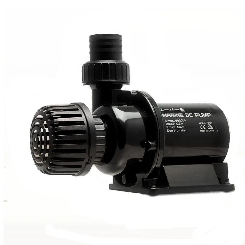 Fish Tank Frequency Conversion Aquarium Circulating Filter Pump Submersible Ultra-silent Household Water Change |