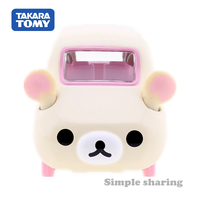 Модель автомобиля TOMICA DREAM 165 светлый Медведь RILAKKUMA TAKARA TOMY литая металлическая