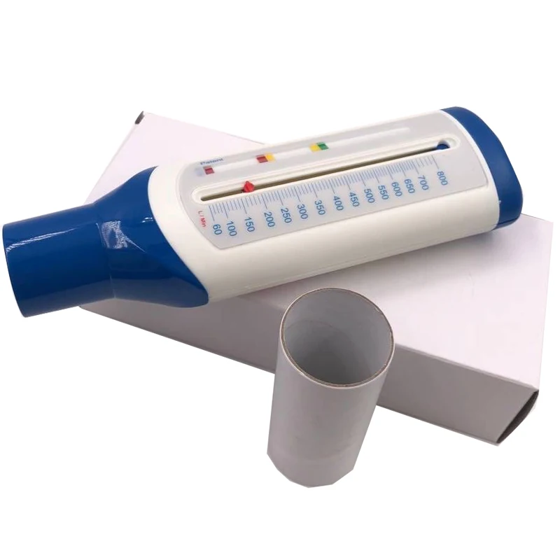 Портативный Спирометр пиковый измеритель скорости расширительный поток для мониторинга Легочное Дыхание взрослых/детей использования - Цвет: Adult use