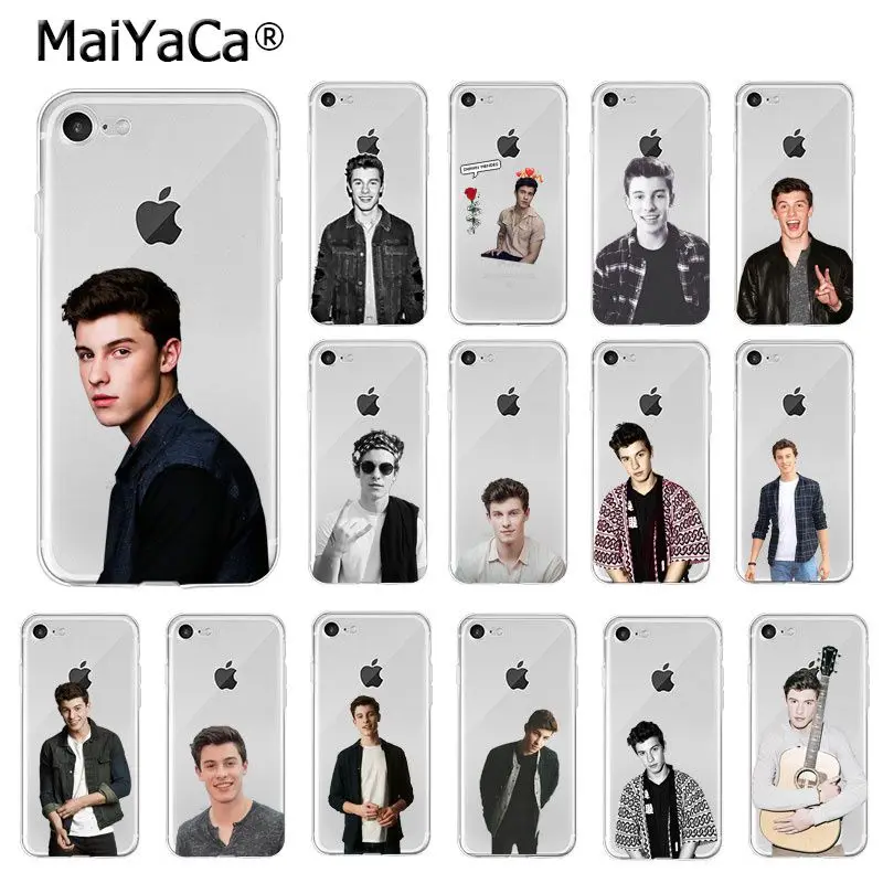 

MaiYaCa Shawn Mendes TPU Soft Phone Accessories Phone Case for iPhone 6S 6plus 7 7plus 8 8Plus X Xs MAX 5 5S XR