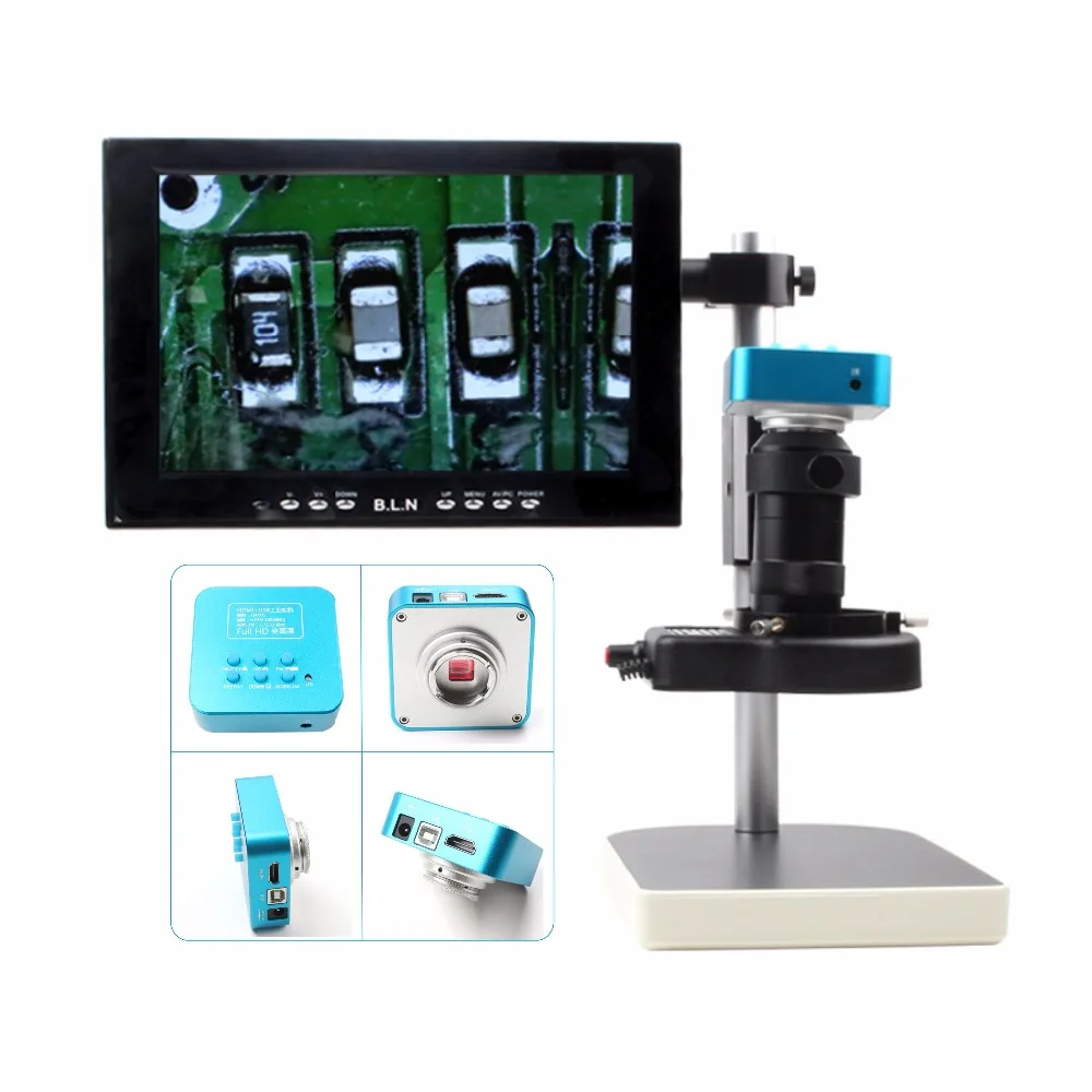 

Electronic zoom manual / automatic exposure white balance industrial Microscope camera 16MP remote operation mini Camera Stand