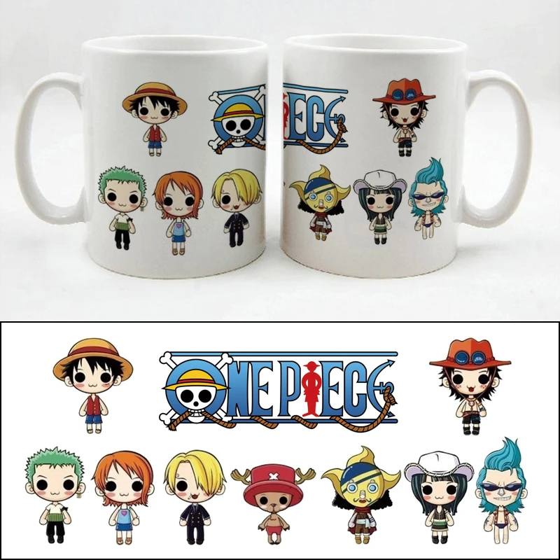 かわいいアニメマグコーヒーティーカップクールためミルク飲料カップ水ワンピースファンの愛好家 Mugs Aliexpress