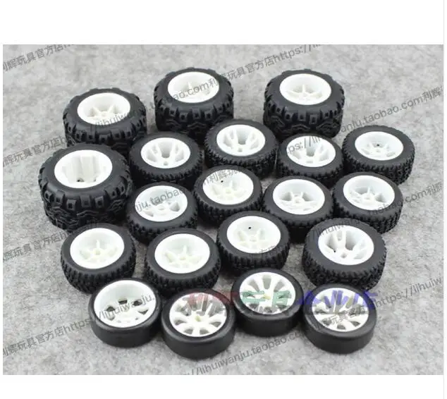 

WLtoys A202 A212 A222 A232 A242 A252 1:24 RC Car Spare Parts Original wheel + tire skin