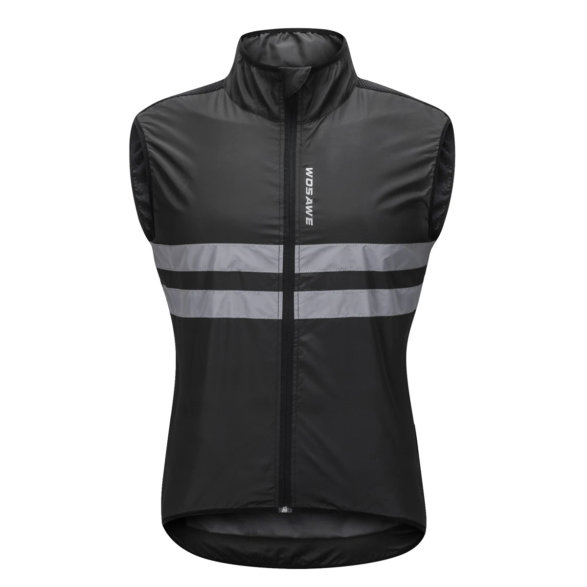 WOSAWE жилет для велоспорта, спортивная одежда, светоотражающие мужские майки, велосипедная одежда, ветрозащитная дышащая куртка MTB, безрукавка, защитный жилет - Цвет: BL205-B