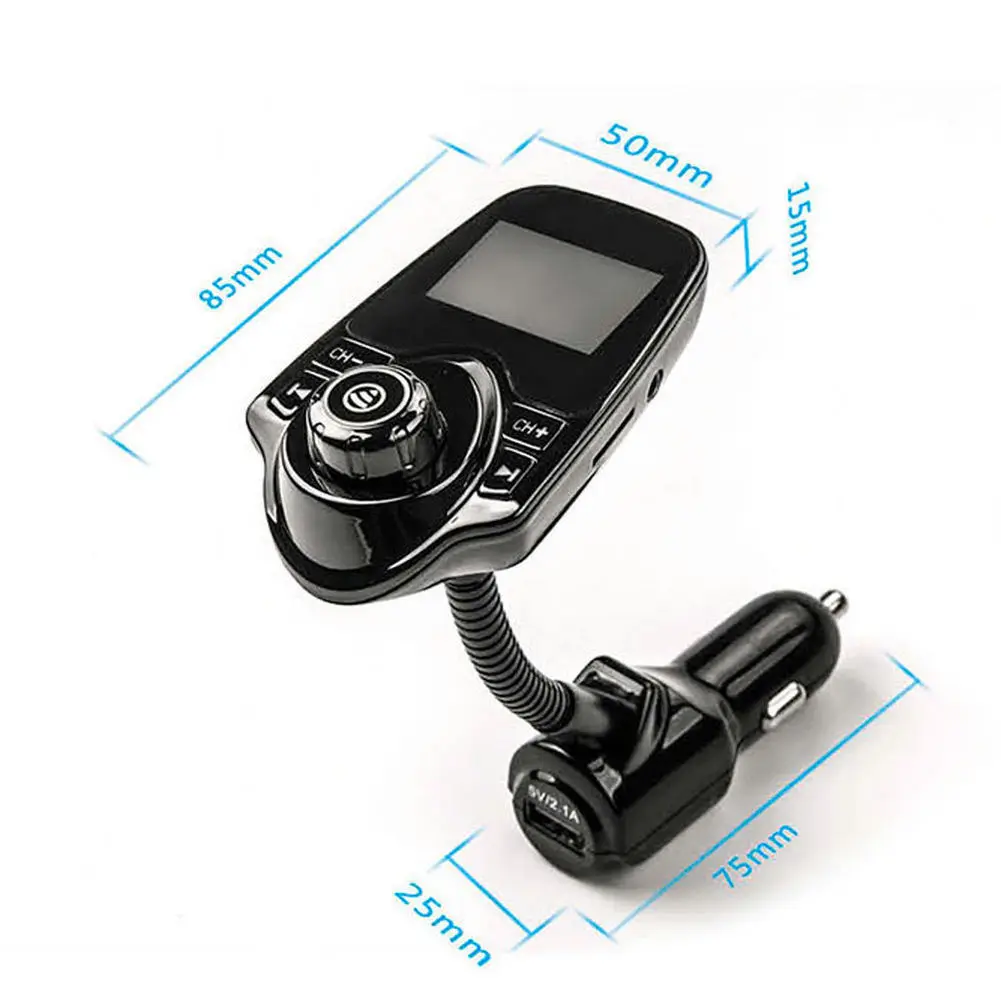 JaJaBor FM передатчик Bluetooth автомобильный комплект громкой связи AUX MP3 музыкальный