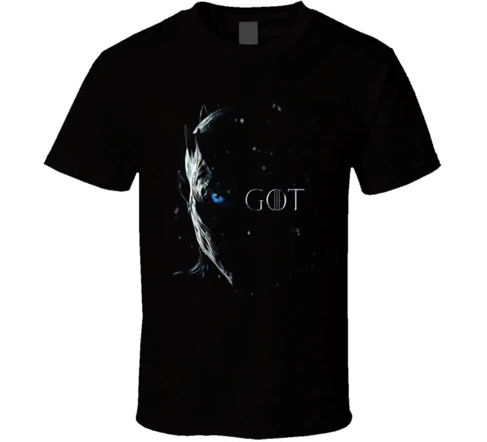 

Game Of Thrones Night King Winter Is Here Fan T Shirt T Shirt Summer Style