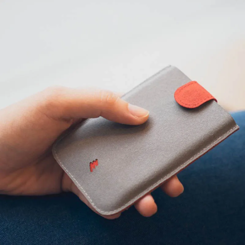 Прибытие DAX мини тонкий портативный держатель карт вытянутый дизайн мужской кошелек градиентный цвет деньги короткий женский кошелек