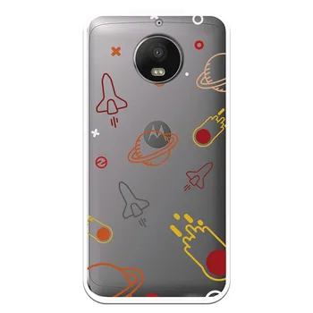

Stand case costume drawing Space WP018 for Motorola Moto G5S