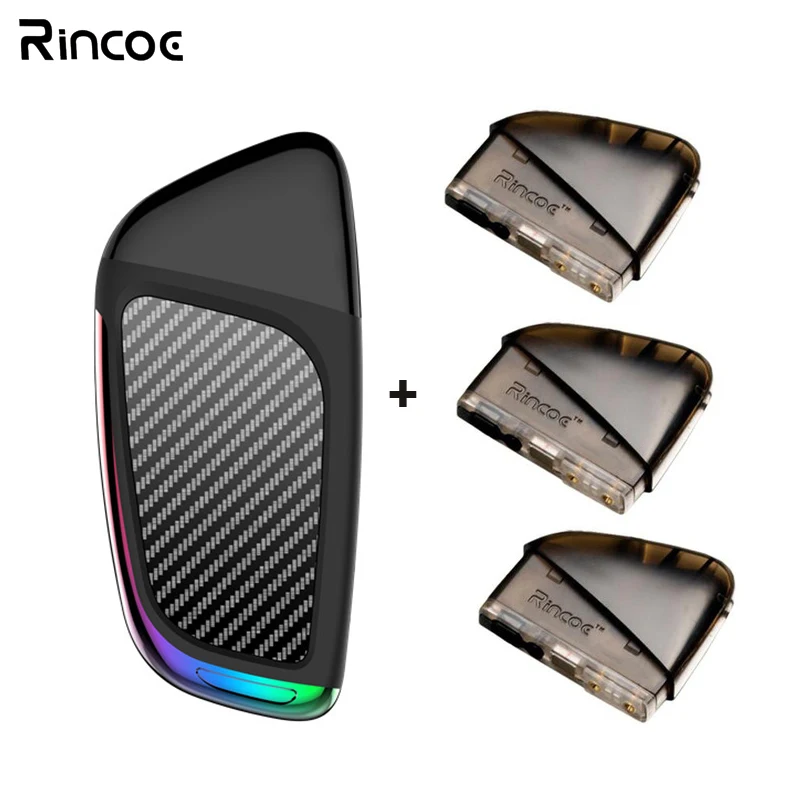 

Electronic Cigarette Kits Rincoe Ceto Vape Pod All-in-one Starter Kit with 370mAh Battery With 2ml Cartridge Lightweight