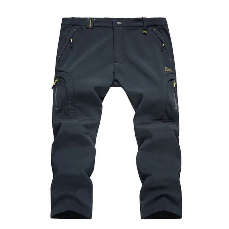 Aufdiazy hombres Softshell pantalones de senderismo de invierno otoño impermeable a prueba de viento deportes al aire libre Camping senderismo pesca pantalones JM029 Aufdiazy hombres Softshell pantalones de senderismo de invierno otoño impermeable a prueba de viento deportes al aire libre Camping senderismo pesca pantalones JM029
