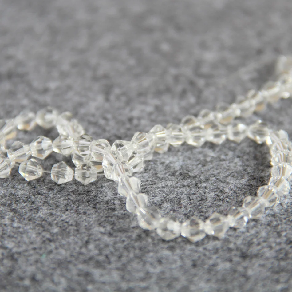 

New 5*5mm Faceted White AB+ colorful glass Crystal beads stone beads loose Fittings 15inch DIY Jewelry making design wholesale