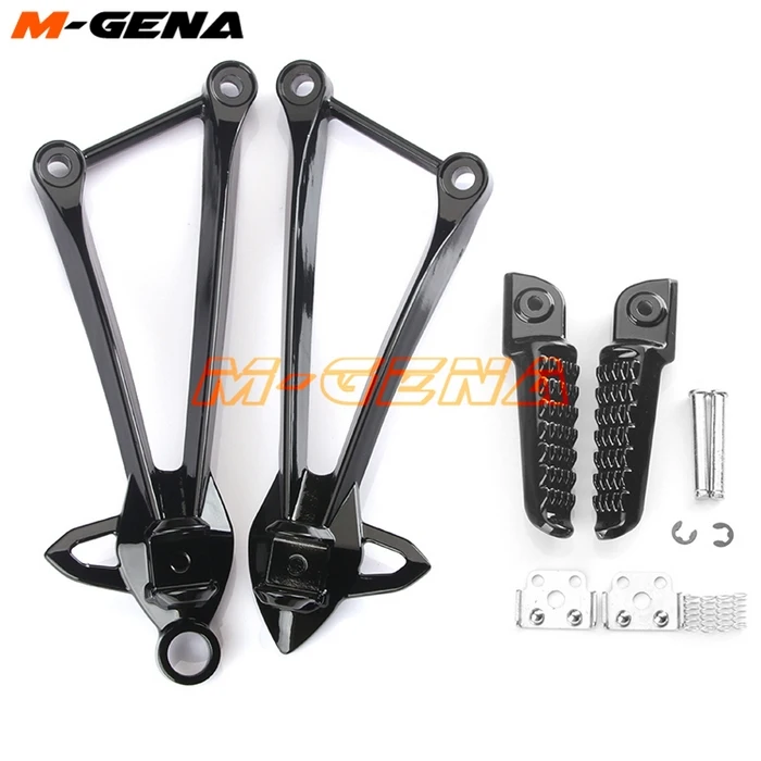 

Задние подножки, подножки, педали для ног, кронштейн для KAWASAKI ZX6R ZX-6R 2009-2012 09 10 11 ZX10R 08 09 10 2008 2009 2010