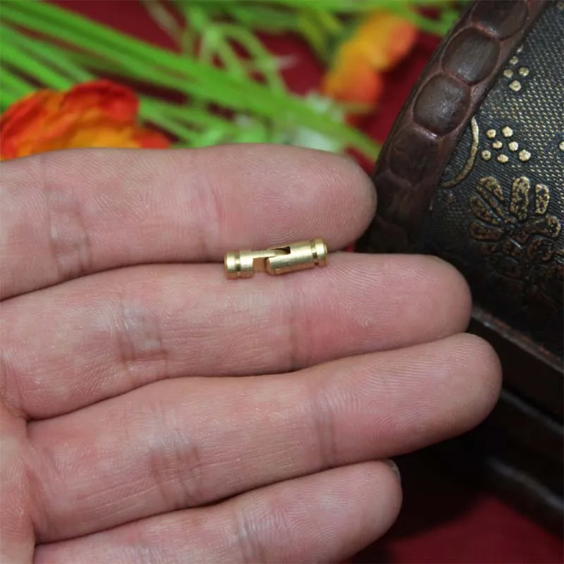 Brass-Cylinder-Door-Hinge-Bolts-Antique-Vintage-Chinese-Style-Hardware-Accessories-Wooden-Door-Hinge-Yellow-4 (2)