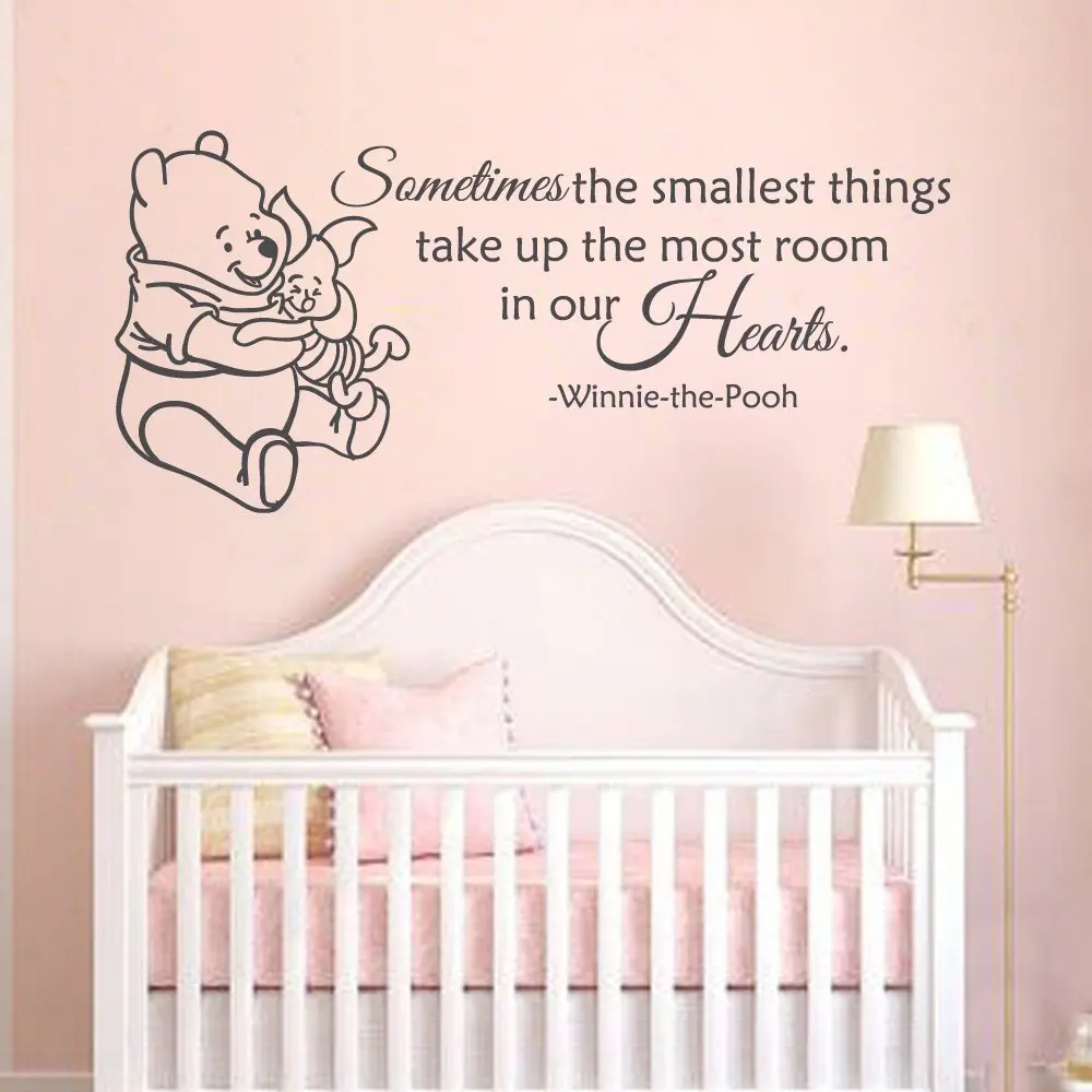 

Winnie the Pooh Tigger Cartoon Characters Wall Sticker Home Interior Decals Housewares Stickers Wall Children's Room Decals X088