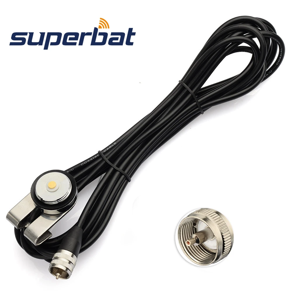 Крепление для автомобильной антенны Superbat NMO UHF PL 259 Connector RG58 коаксиальный кабель