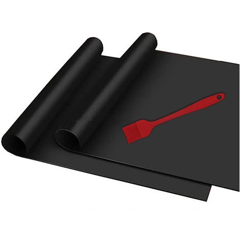 Ceny 4 sztuk Brand New Hot Sellinig mata do grillowania grill i piekarnik gotowanie non stick wielokrotnego użytku do czyszczenia Mat przydatne akcesoria Kitcehn