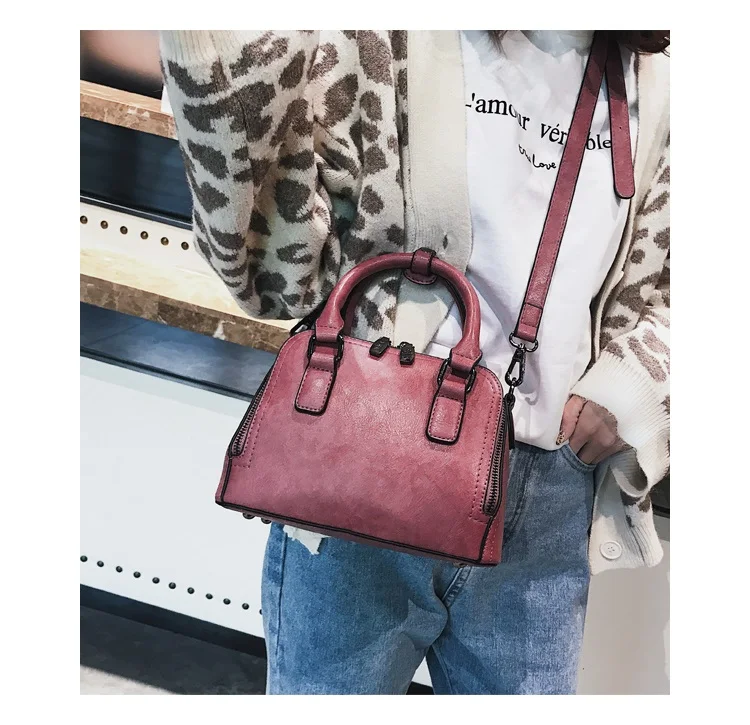 Yuhua, новые женские сумки, модные повседневные сумки-мессенджеры, трендовая женская сумка, ретро Корейская версия сумки через плечо