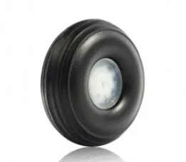 RC Airplane PU wheel with plastic hub 1.75'' (D44.45 x H16 x 2mm)