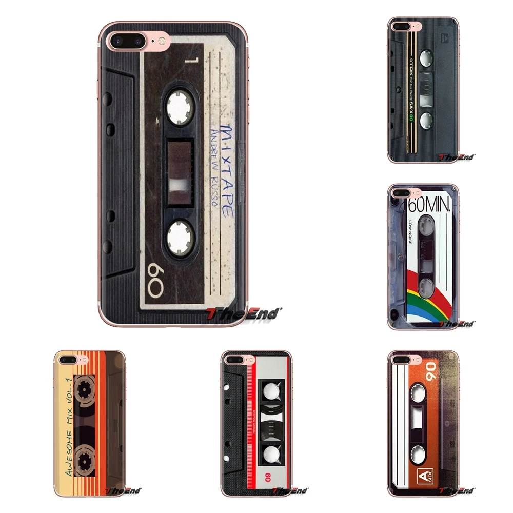 Phone Covers For Sony Xperia Z Z1 Z2 Z3 Z5 compact M2 M4 M5 C4 E3 T3 XA Huawei Mate 7 8 Y3II Retro Side Style 3310 Tape Cassette |