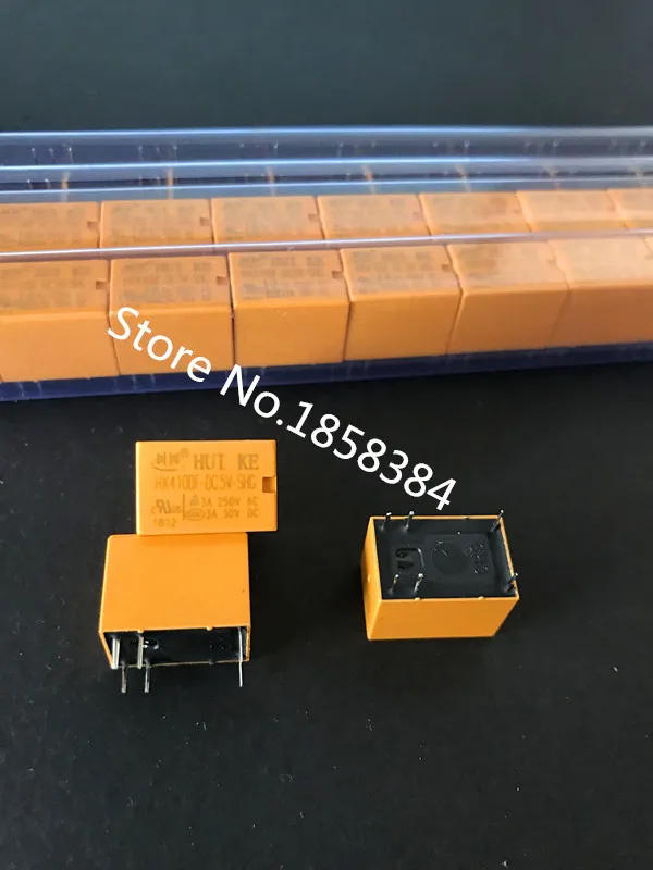 100 шт./лот миниатюрное реле печатной платы JRC-21F 4100 6 контактов DC 3A 5V | Обустройство