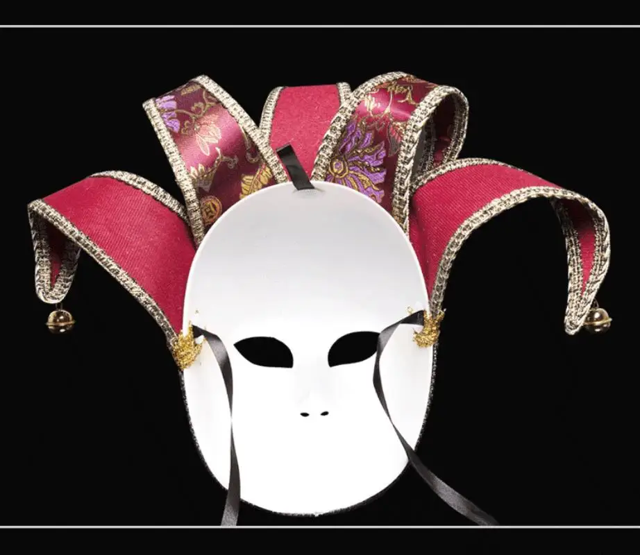 Cosplay Glamour Fashion Halloween Ball Party Mask Christmas Creative Venetian Makeup Performance Mask Shiny Gold Powder Mask