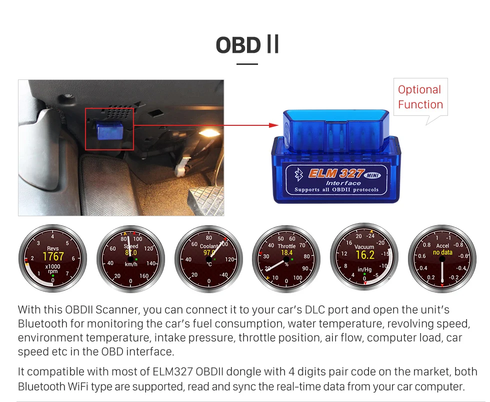 Cheap Seicane Universal 1 DIN Android 6.0 Car GPS Multimedia Navi Stereo Player for Nissan QASHQAI/X-TRAIL TOYOTA COROLLA Hyundai Kia 20