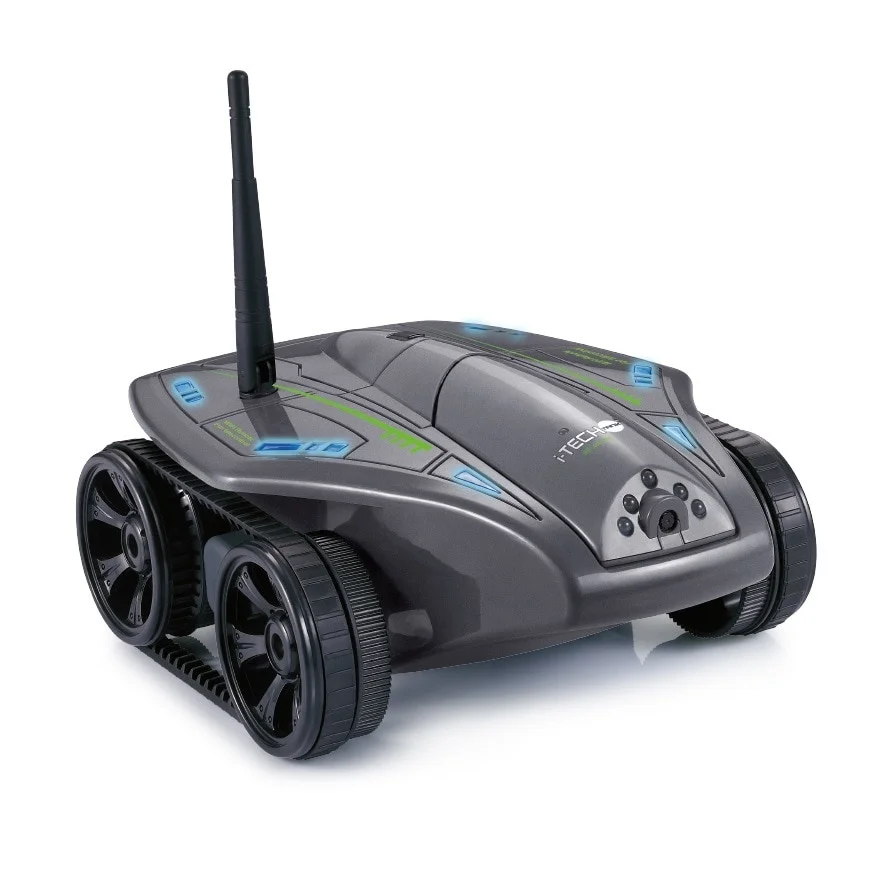 

WiFi RC Mini Tank with Camera Real-time Video Phone Remote Control Toy Car Model Rc Toy Best Gifts white black