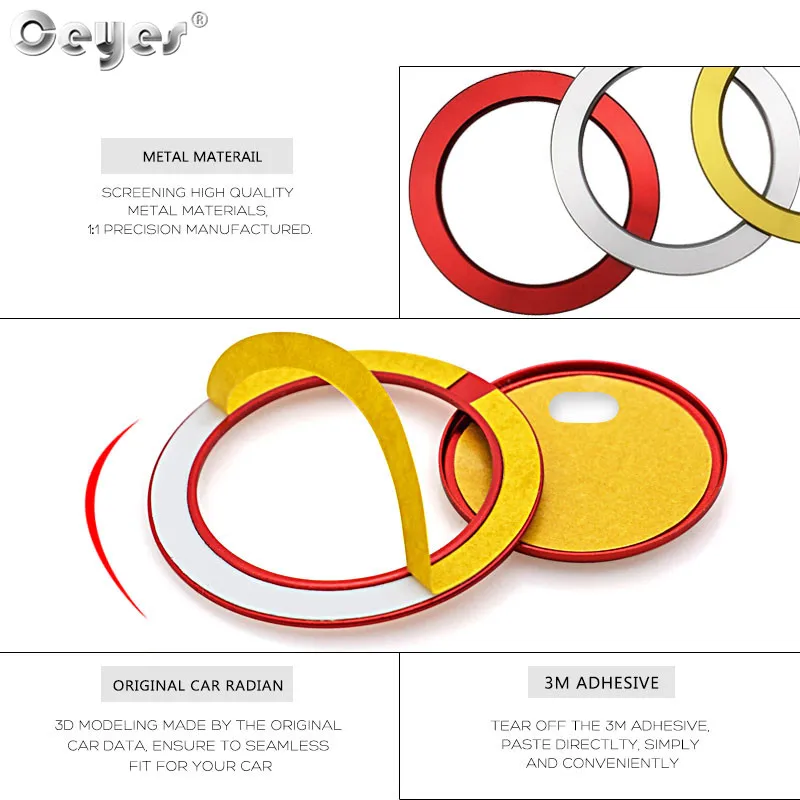 Car Start Engine Button Key Ring for TOYOTA (16)