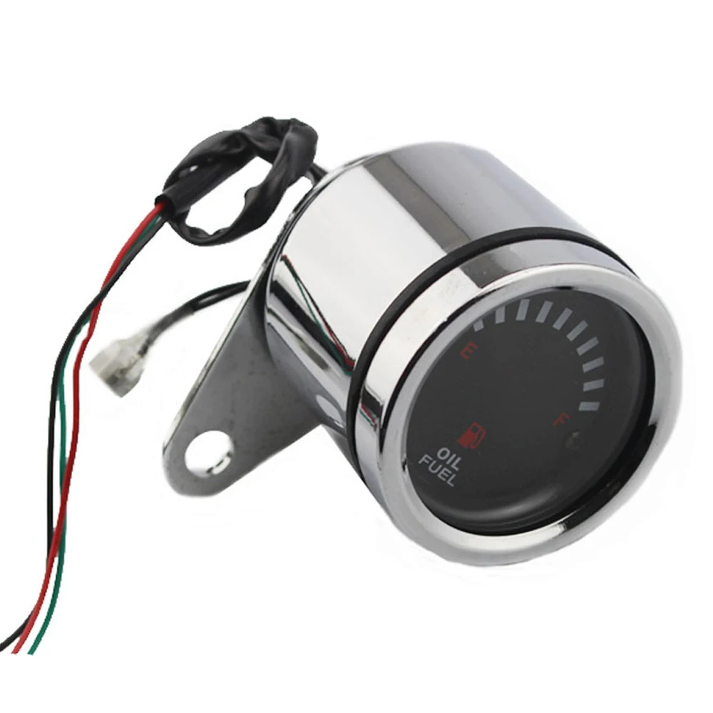DC12V мотоцикл светодиодный цифровой измеритель уровня топлива Датчик Скутер ATV