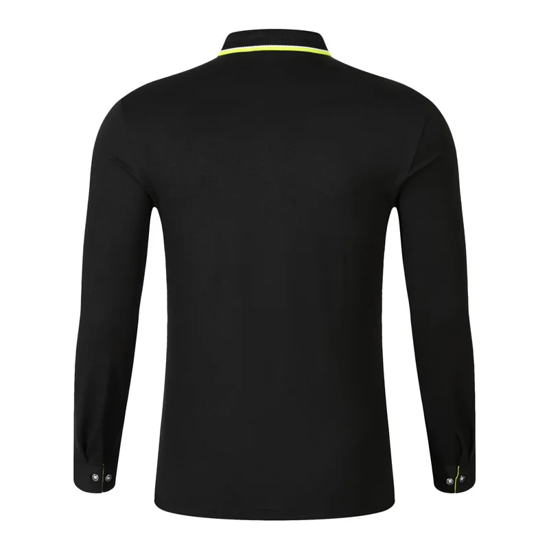 custom logo long sleeve polo shirt (10)