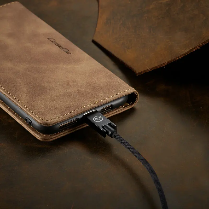 CaseMe الرجعية محفظة حقيبة لهاتف أي فون x xs ماكس الفاخرة بو TPU PC بطاقة جلدية الغلاف المغناطيسي ل فون 6 s 7 8 زائد فليب جراب هاتف CaseMe الرجعية محفظة حقيبة لهاتف أي فون x xs ماكس الفاخرة بو TPU PC بطاقة جلدية الغلاف المغناطيسي ل فون 6 s 7 8 زائد فليب جراب هاتف